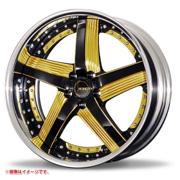 アミスタット ライエン C010 12.0-21 ブラックスクリットマシニングゴールドエディション BSGE