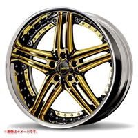 アミスタット ライエン S05 11.5-20 ブラックスクリットマシニングゴールドエディション BSGE