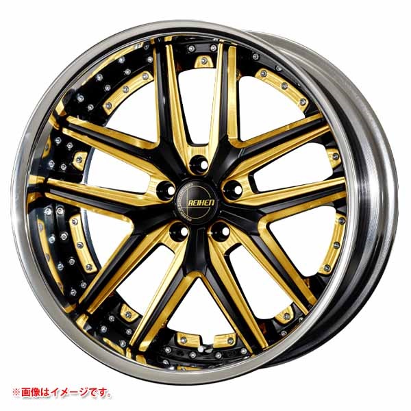 アミスタット ライエン T025 11.5-20 ブラックスクリットマシニングゴールドエディション BSGE