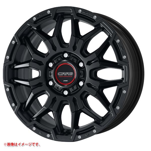 ワーク クラッグ LCG 8.0-18 マットブラックピアスマシニング MBLPM