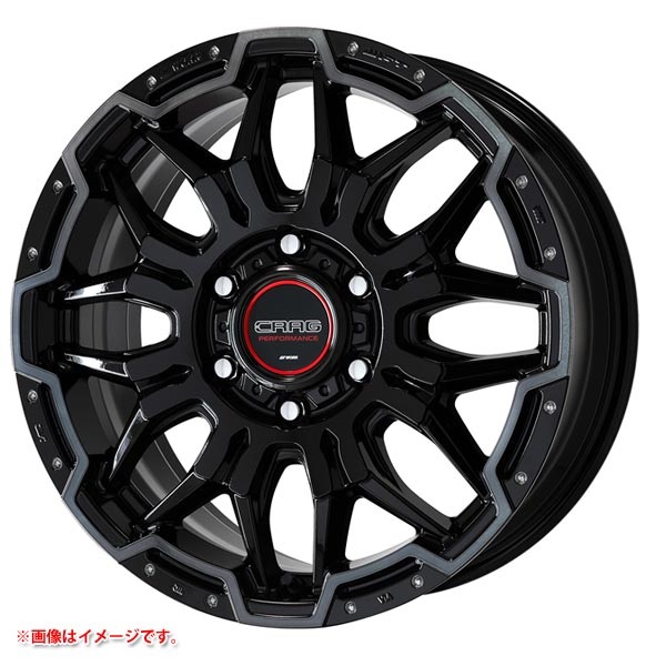 ワーク クラッグ LCG 8.0-18 ブラックカットクリアブラックピアスマシニング BPKPM