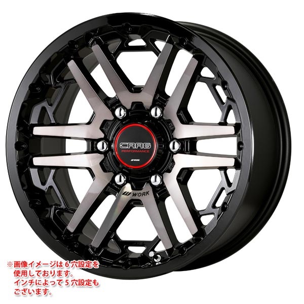 ワーク クラッグ T-グラビック3 8.0-17 ブラッククリアグレー BPA