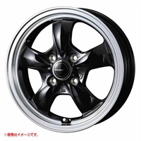 ウェッズ グラフト 5S 4.5-15 ブラックリムポリッシュ BLK