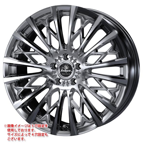 ウェッズ クレンツェ シュリット 855エボ 8.0-19 SBCポリッシュ SBC