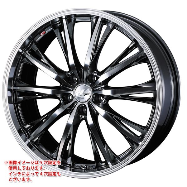 ウェッズ レオニス RT 8.0-18 ブラックメタルコートミラーカット BMCMC