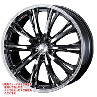 ウェッズ レオニス RT 7.0-17 ブラックメタルコートミラーカット BMCMC