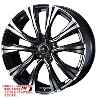 ウェッズ レオニス VR 6.5-16 パールブラックミラーカット PBMC