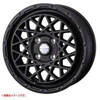 ウェッズ マッドヴァンス09 5.0-14 フルマットブラック MBK