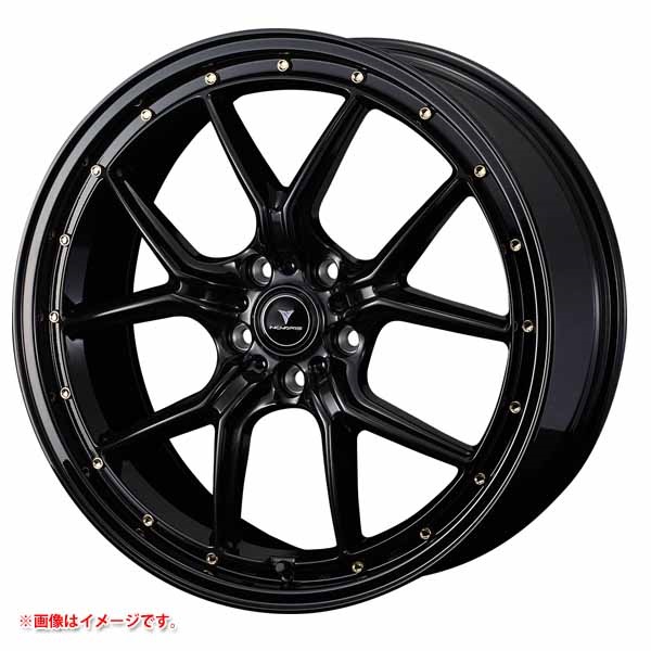 ウェッズ ノヴァリス アセット S1 8.5-20 ブラックゴールドピアス BLK/G