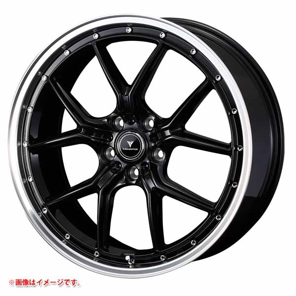 ウェッズ ノヴァリス アセット S1 8.5-20 ブラックリムポリッシュ BLK/P