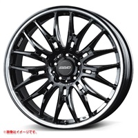 レイズ ホムラ 2x9BD 8.5-20 グロッシーブラックリムDC BAK