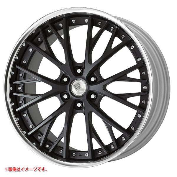 ワーク LS バサラ SUV 9.0-22 ブラックアルマイト SKB