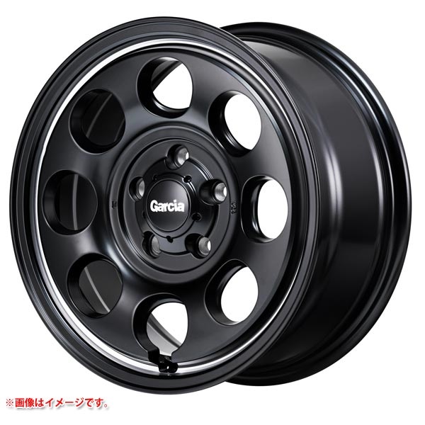 マルカサービス ガルシア パーム8 7.0-16 セミグロスブラッククリアヴァーレイポリッシュ SBP