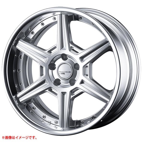 SSR エグゼキューター RC06R 9.5-19 ダイヤモンドシルバー