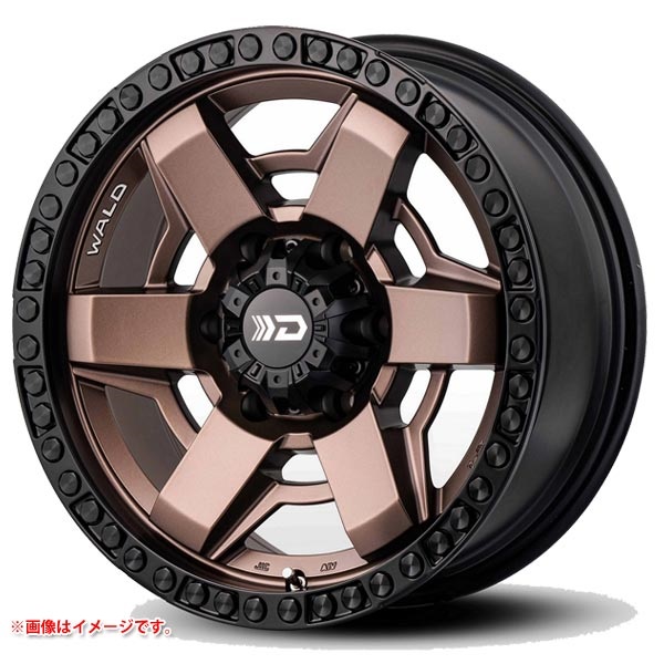 ヴァルド デザートライン DS001 8.0-17 マットブロンズブラック