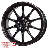 ホットスタッフ ジースピード P-07 7.0-17 ブラックブロンズクリア BK/BR