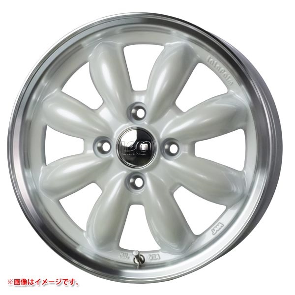 ホットスタッフ ララパーム カップ2 5.5-15 パールホワイトリムポリッシュ PW/リムP