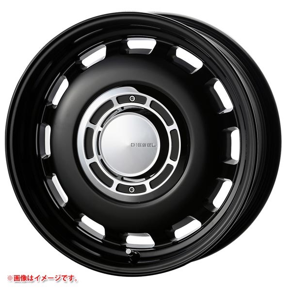 コスミック クロスブラッド ディーゼル 6.0-16 サテンブラック SBK