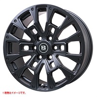 ビッグウェイ Bラグナス BRD 8.0-17 マットブラック MBK
