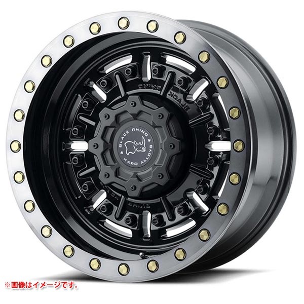 ブラックライノ エイブラムス 8.5-17 ガンブラックマシーンドリップ