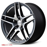 マルカサービス MTW TW025 8.5-19 セミグロスガンメタディスクアンダーカットDC SG