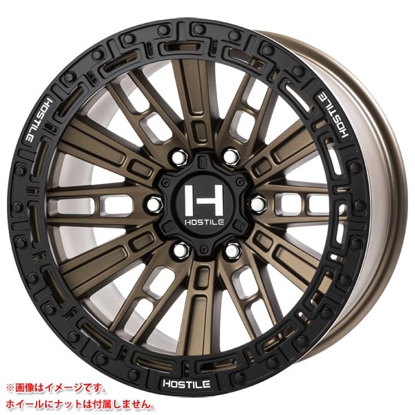 ホスタイル H129 モハベ 9.0-17 マットブロンズ