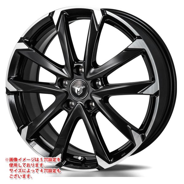 モンツァジャパン JPスタイル MJ-V 6.0-15 ブラックメタリックポリッシュ BM/POL