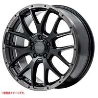 レイズ ホムラ 2x7FA ブラッククリアエディション 7.0-16 グロッシーブラックリムブラッククリア BFJ