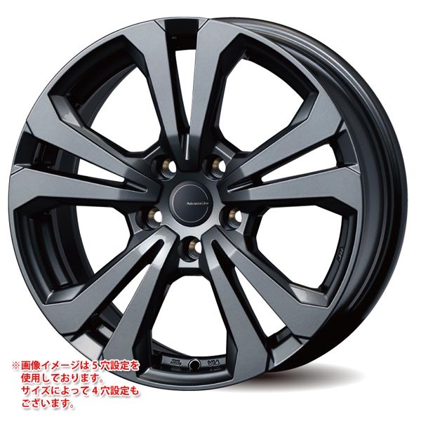 TAS アドバンスライン SV-1 6.0-15 ガンメタリック