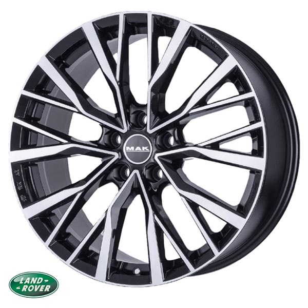 MAK MAK ケント 8.5-20 ブラックミラー