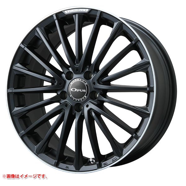 レアマイスター ユーロアクシス オーパス 8.0-18 マットブラックリムポリッシュ