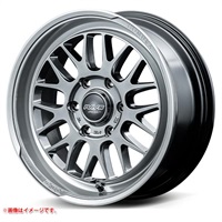 レイズ ホムラ 2x9L-RA 6.5-17 グレイスシルバーリムDMC QAJ