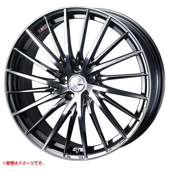 ウェッズ レオニス FR 7.0-17 ブラックメタルコートミラーカット BMCMC