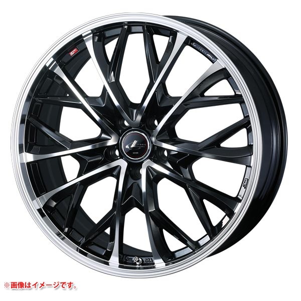 ウェッズ レオニス MV 6.5-16 パールブラックミラーカット PBMC