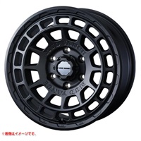 ウェッズ マッドヴァンスX タイプF 8.0-17 フルマットブラック MBK