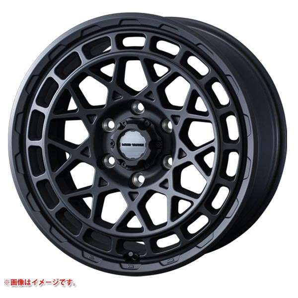 ウェッズ マッドヴァンスX タイプM 6.5-16 フルマットブラック MBK