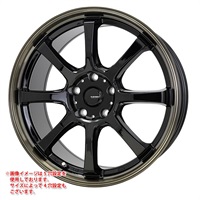 ホットスタッフ ジースピード P-08 7.0-18 ブラックブロンズクリア BK/BR