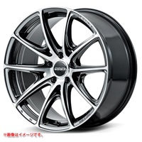 レイズ ベルサス VV25R 8.5-20 ダイヤモンドカットサイドジェットブラック YAJ
