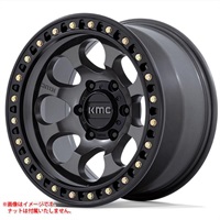 KMC KM550 ライオト SBL 8.5-17 アンスラサイトブラックリップ