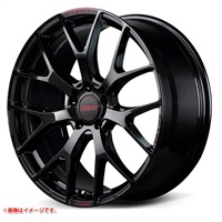 レイズ ホムラ 2x7FT スペックM 7.5-18 グロッシーブラックRAP(レッドクリア) B8J