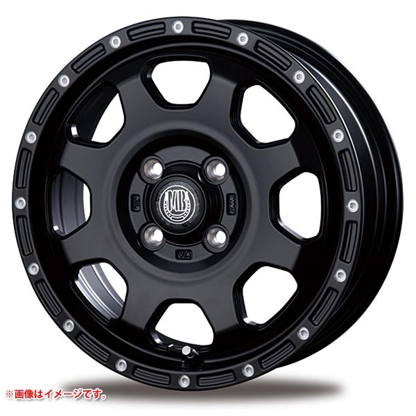 インターミラノ マッドバーン XR-910K 4.0-12 マットブラックピアスポリッシュ MBK/PP