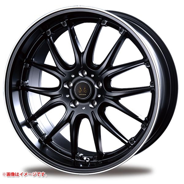 インターミラノ ボルテック ハイパー MS-RE 9.0-20 ブラックリムフランジポリッシュ BK/FP