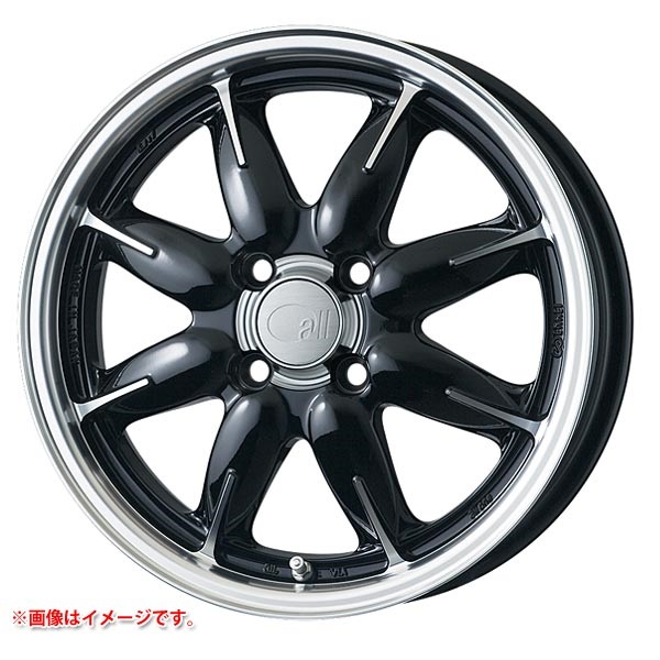 エンケイ オールワン 5.0-15 マシニングブラック M/BK