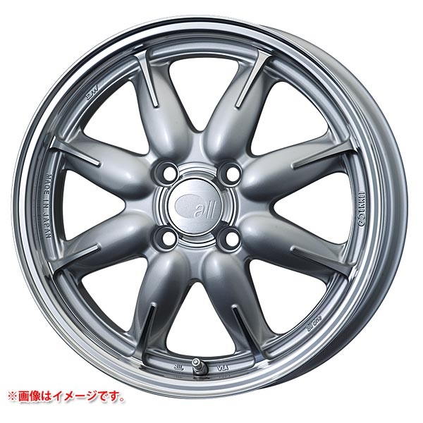 エンケイ オールワン 5.0-15 マシニングシルバー M/S
