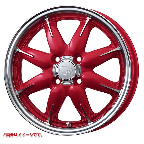 エンケイ オールワン 5.0-14 マシニングキャンディーレッド M/CR