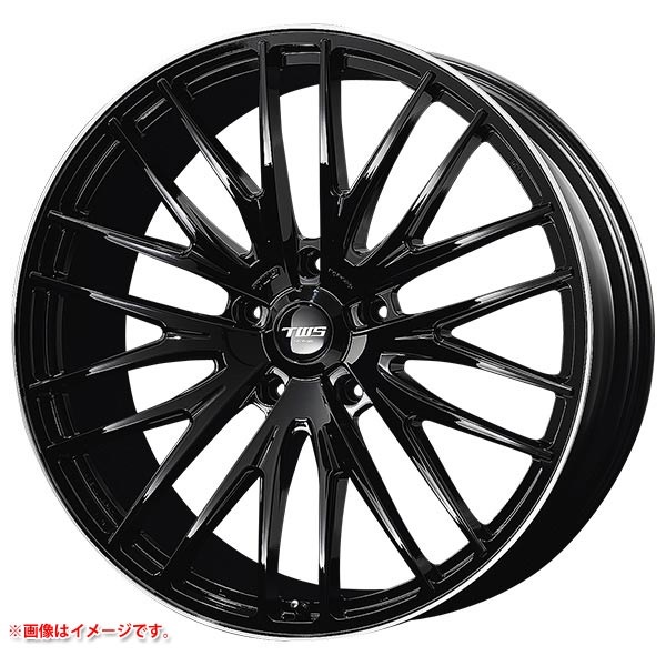 TWS TWS エクスパー エックスフォーエル LX 10.0-24 グロスブラックフランジカット GBF