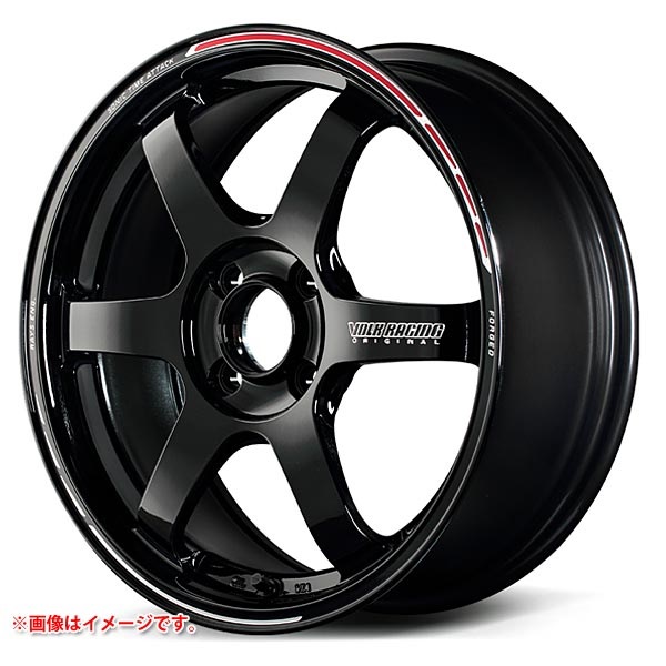 レイズ ボルクレーシング TE37 ソニック タイムアタックエディション 5.5-15 ブラックREDOT KR