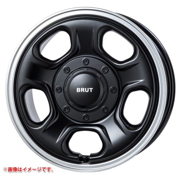 ブルート ブルート BR-33 6.5-16 マシーンリップブラック