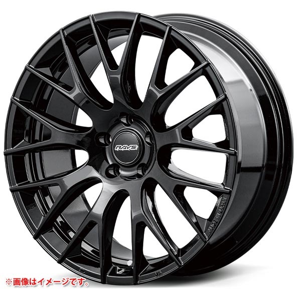 レイズ RS 2x9R 9.0-21 グロッシーブラック BXZ