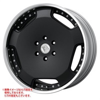 ワーク LS アダマス 9.5-21 ブラックアルマイト SKB